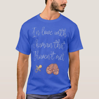 Funny Pregnancy Design with Imprint, pacifiers and T-Shirt