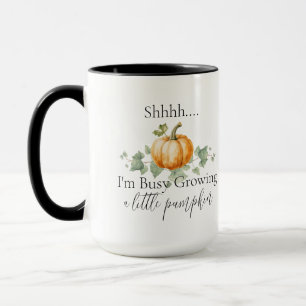 Funny Pregnancy Future Mom Pumpkin Mug