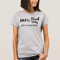 Funny Pregnancy Gift for Mom of Baby & Food Baby