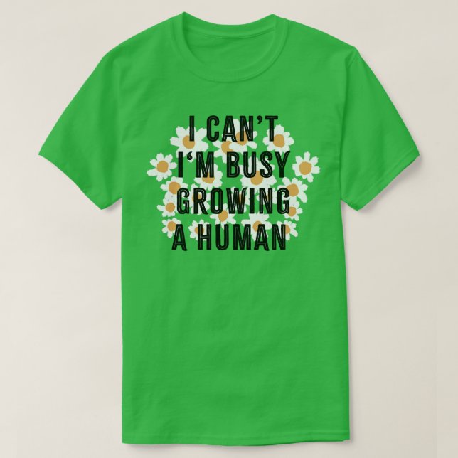 Funny Pregnancy T-Shirt (Design Front)