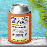 Funny Prescription Can Cooler<br><div class="desc">Add a name to this funny "prescription" can cooler for a perfectly unique gift idea! Or, fill your own prescription for a little something for yourself.</div>