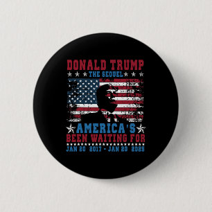 Funny President Donald Trump Inauguration Day 2025 2 Inch Round Button