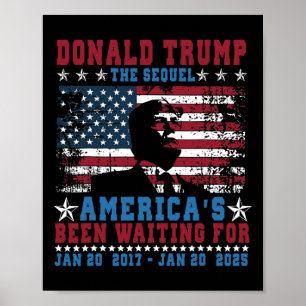 Funny President Donald Trump Inauguration Day 2025 Poster