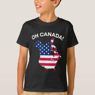 Funny President Trump Saying Oh Canada Usa America T-Shirt
