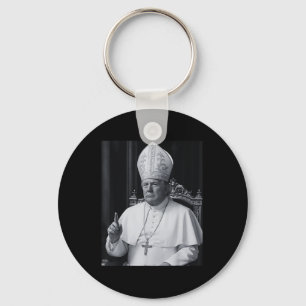 Funny President Trump Wants To Be The Next Pope Ch Keychain
