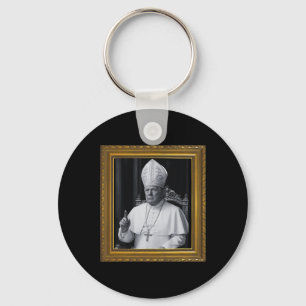 Funny President Trump Wants To Be The Next Pope Ch Keychain