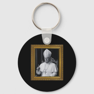 Funny President Trump Wants To Be The Next Pope Ch Keychain