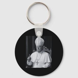 Funny President Trump Wants To Be The Next Pope Ch Keychain