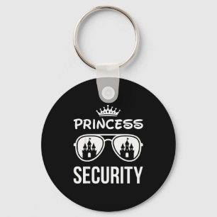 Funny Princess Security Design Castle Sungles Fami Keychain