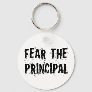 Funny Principal Keychain