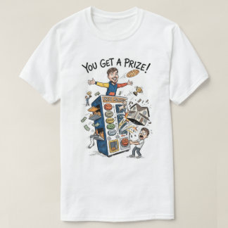 Funny Prize Challenge Cartoon T-Shirt