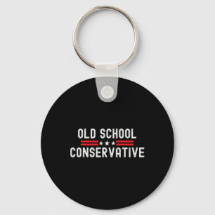 Funny Pro Conservative Proud Republican Political Keychain