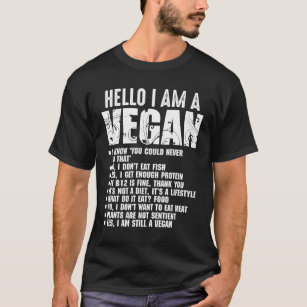 "Funny Pro Vegan Activism Gym Athlete Veganism " T-Shirt