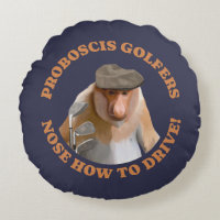 Funny Proboscis Monkey Golf Lovers