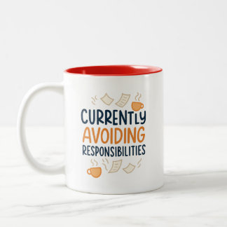 Funny Productivity Relatable Mug for Daily Work