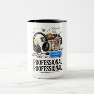Funny Professional WFH Coffee Mug Remote Work Gift