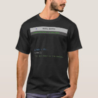 Funny Programmer Code Bug Paradox Tech Humour T-Sh