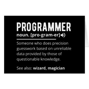 Funny Programmer Code Developer Meaning Definition