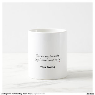 Funny Programmer Gift Bug Personalized Mug