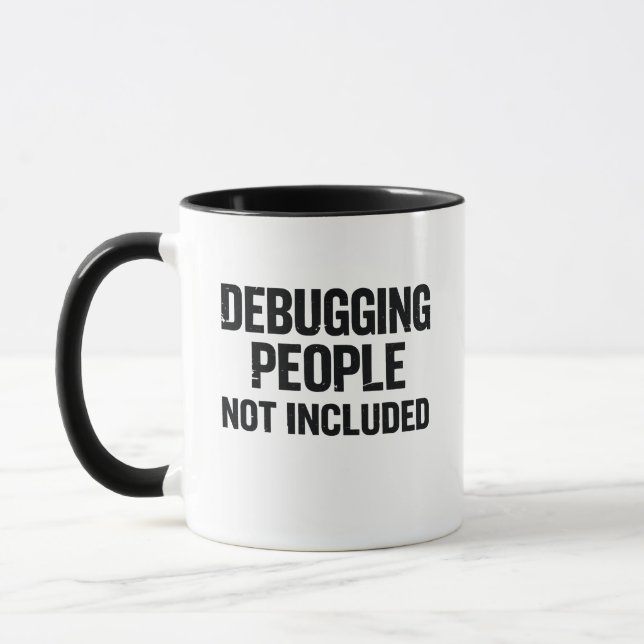 Funny Programmer Humor for Developers Mug (Left)
