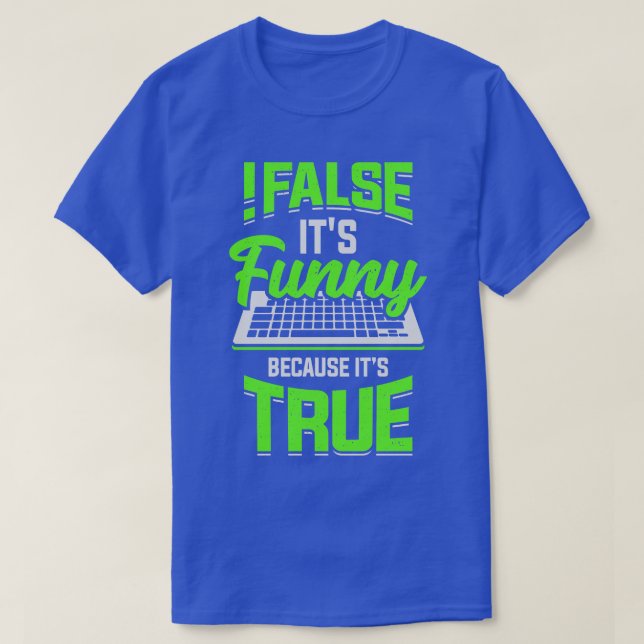 Funny Programming Coding Programmer Gift  T-Shirt (Design Front)
