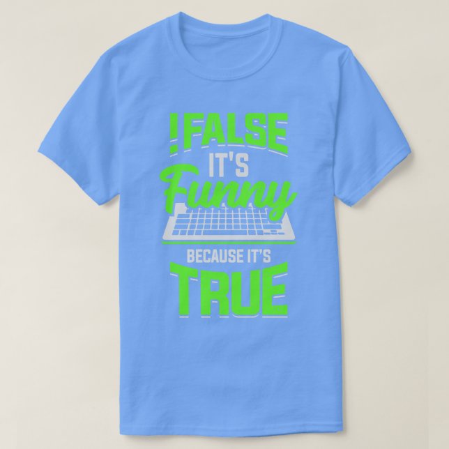 Funny Programming Coding Programmer Gift  T-Shirt (Design Front)