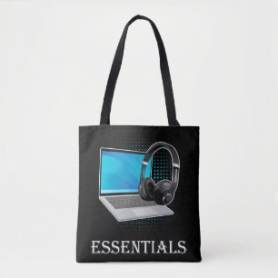 Funny Programming Life Online Gamer Equipment Tote Bag