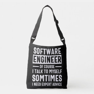 Funny Programming Software Engineer Gift Crossbody Bag