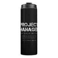 Funny Project Manager Dictionary Definition