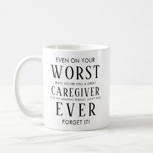 Funny Property Caregiver Happy Caregiver Coffee Mug