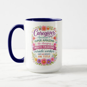 Funny Property Caregiver   Happy Caregiver Day Mug