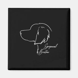 Funny Proud Epagneul Breton Profile Dog Mom Huntin Magnet
