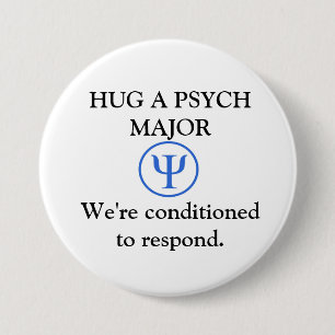 Funny Psych Major Button