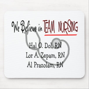 Funny Psych Nurse T-Shirts and Gifts Mouse Pad