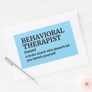 Funny Psychology Gift – Behavioural Therapist Sticker