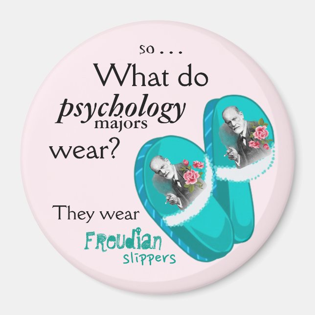 Funny Psychology Major Magnet (Front)