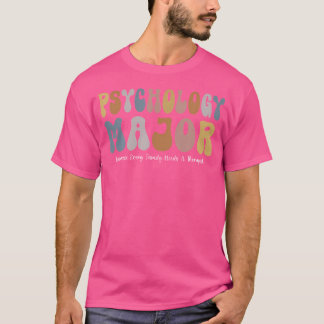 Funny Psychology Major Psychology Student Funny Sc T-Shirt