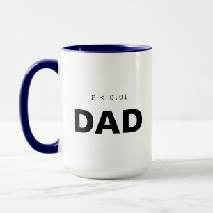 Funny Psychology Statistics Mug Significant Dad