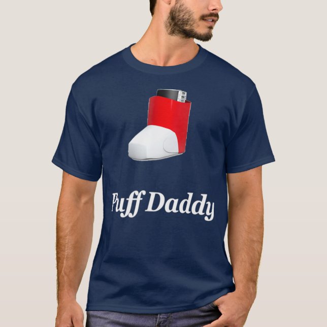 Funny Puff Daddy Asthma T-Shirt (Front)