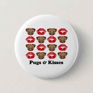 Funny Pug 2 Inch Round Button