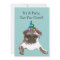 Funny Pug in Glasses Birthday Party Invitation