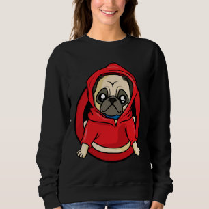 Funny Pug Loaf Cute Image Sticker Classic T-Shirt  Sweatshirt