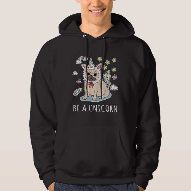 Funny pug , pug dog , pug gifts , funny dog saying hoodie (Front)