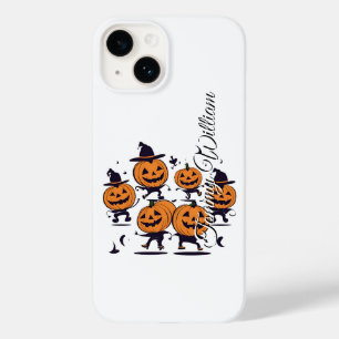 Funny pumpkin Halloween phone case