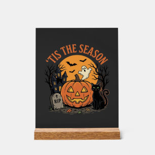 Funny Pumpkin Halloween Pun Design2 (2)_1 Acrylic Sign