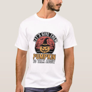 Funny Pumpkin Halloween Vintage Shirt Design_1