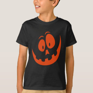 Funny Pumpkin Jack O Lantern Face Halloween T-Shirt
