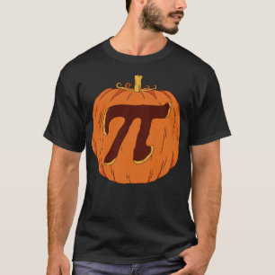 Funny Pumpkin Pi Thanksgiving Math Joke Pumpkin Pi T-Shirt