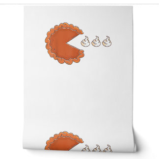 Funny Pumpkin Pie Eating Whipped Cream 2020 Thanks Wallpaper