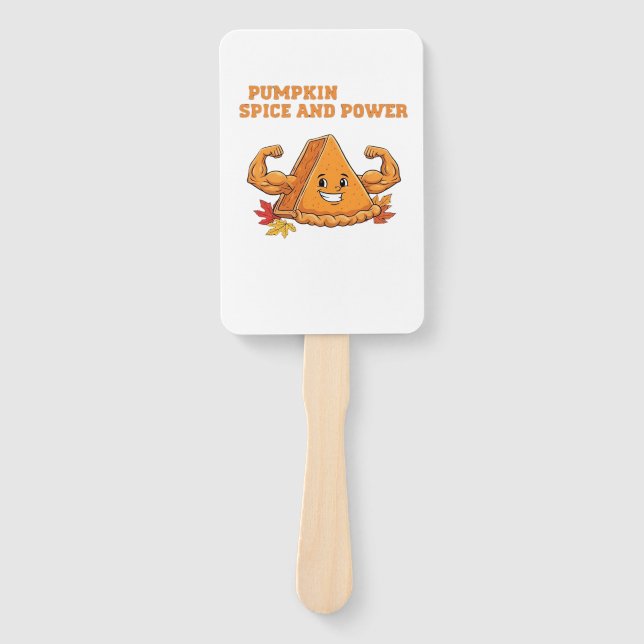Funny Pumpkin Pie Thanksgiving Classic T-Shirt_2.p Hand Fan (Front)